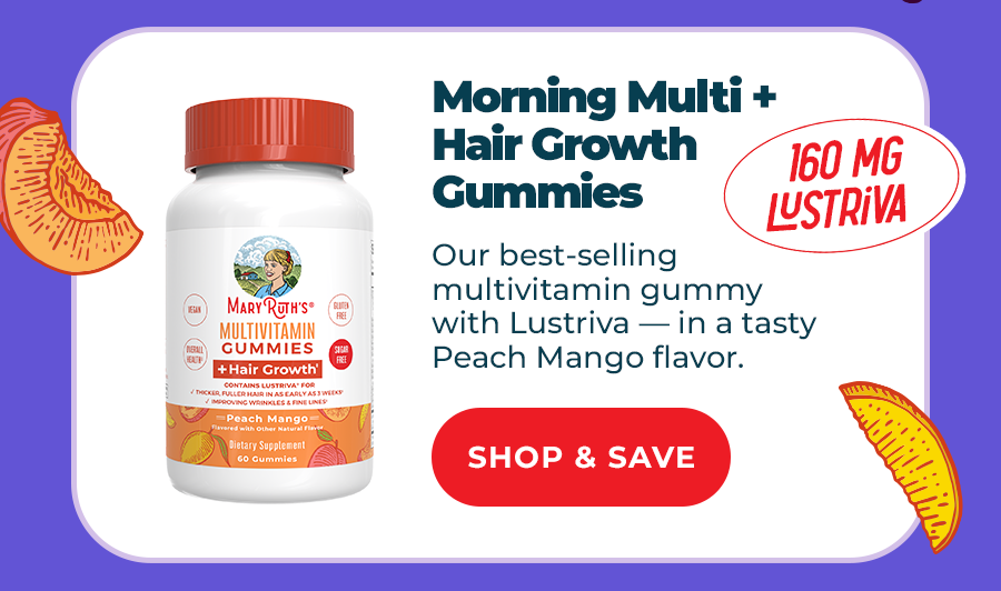 Morning Multi + Hair Growth Gummies