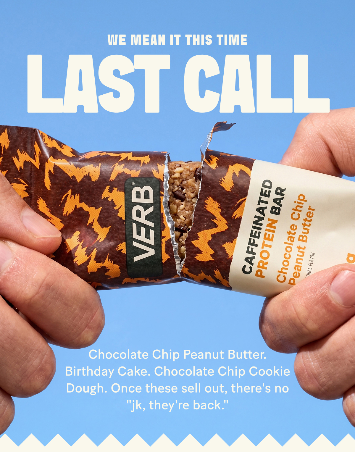 WE MEAN IT THIS TIME. LAST CALL
