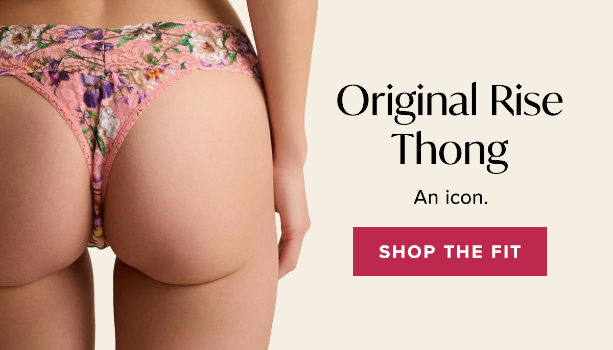 Original Rise Thong - Shop The Fit