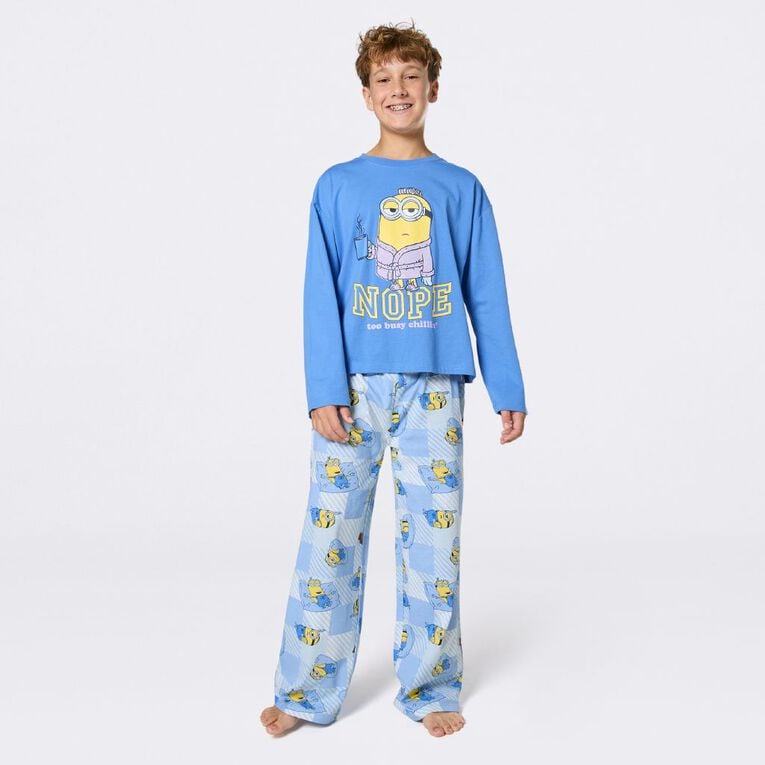 Minions Long Sleeve Knit Pyjama Set