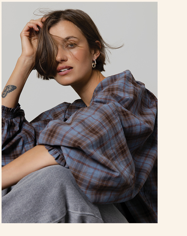 Sutton Button Front Blouse