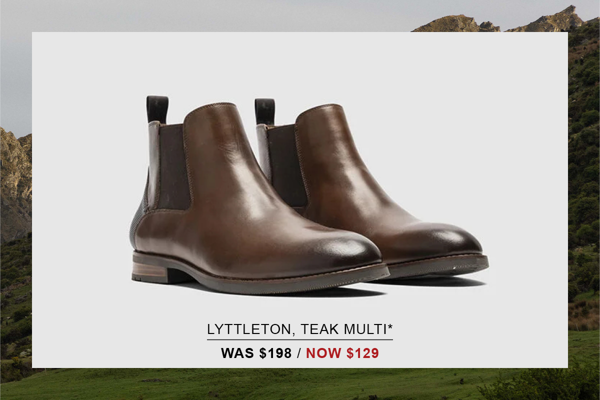 Shop Lyttleton Chelsea Boot, Teak Multi online and instore at Rodd & Gunn