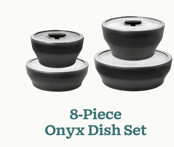 8-Piece Onyx Dish Set