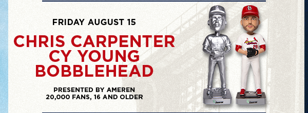 Chris Carpenter CY Young Bobblehead