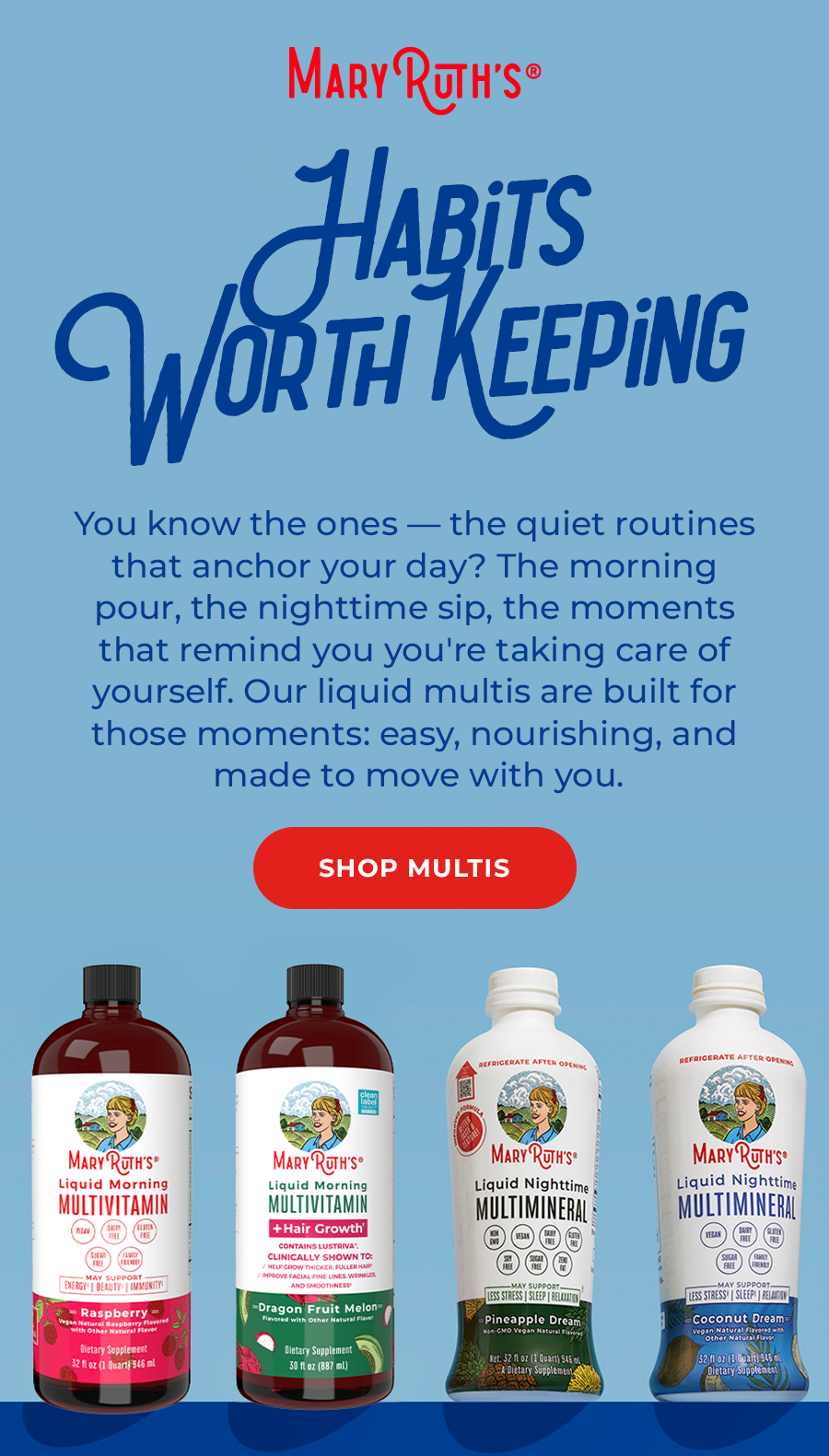 Habits Worth Keeping