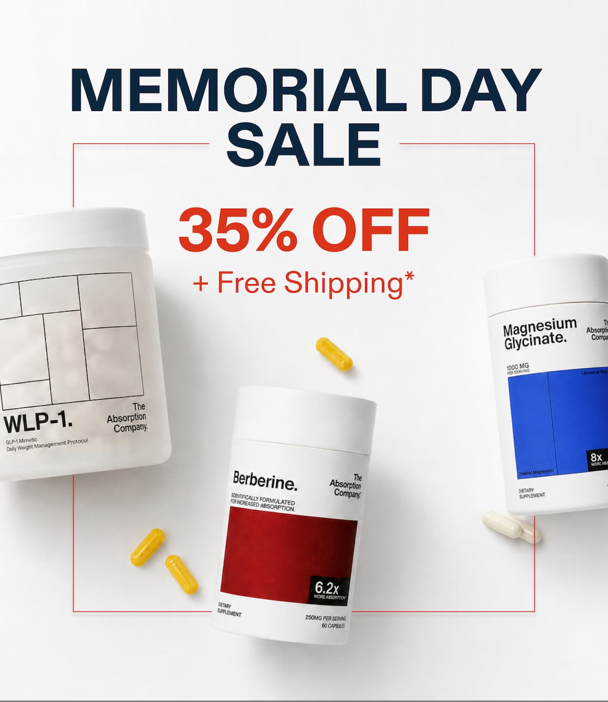 Memorial Day Sale 35% Off + Free Shipping*