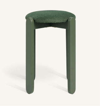 Habitat Sami Fabric Stacking Stool - Green