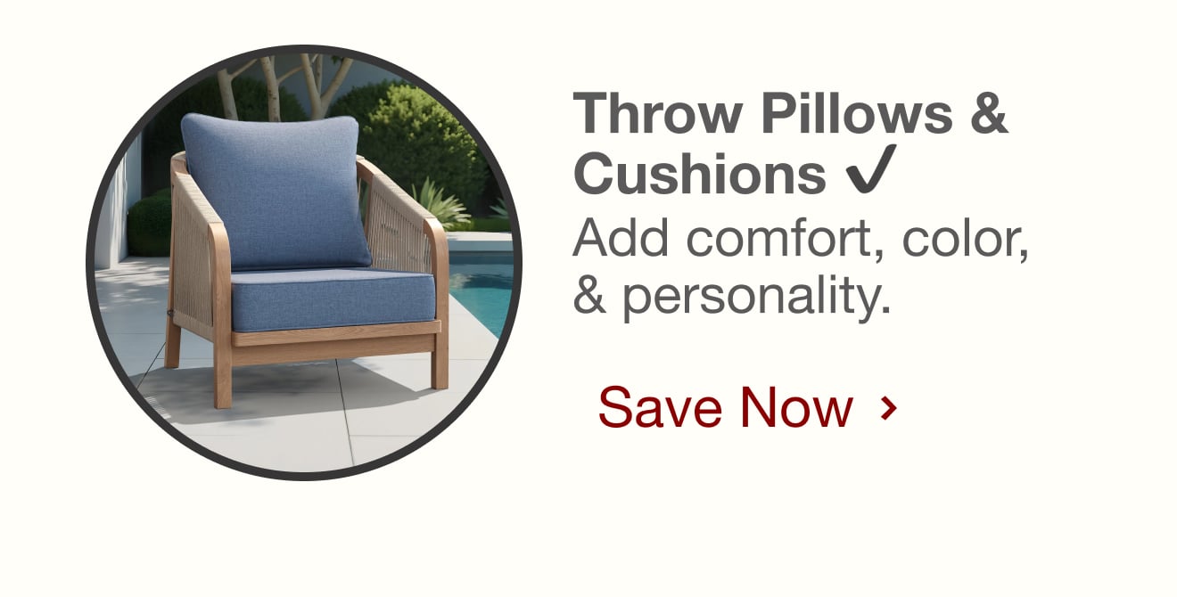 Save on Throw Pillows and Cushions