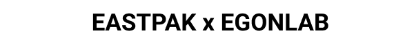 EASTPAK X EGONLAB