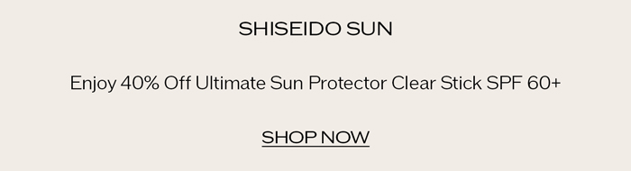 Enjoy 40% Off Ultimate Sun Protector Clear Stick SPF 60+