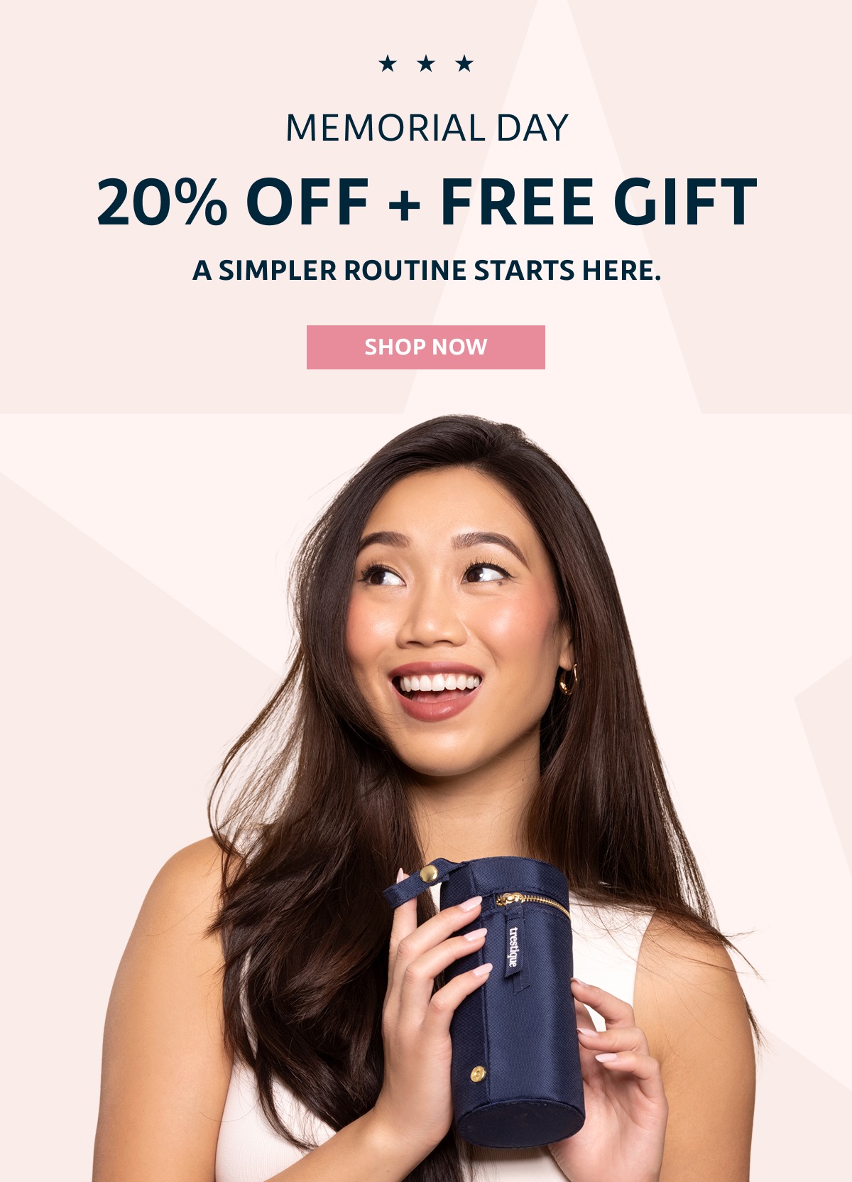 Memorial Day - 20% Off + Free Gift