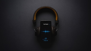 Music streaming on a phone