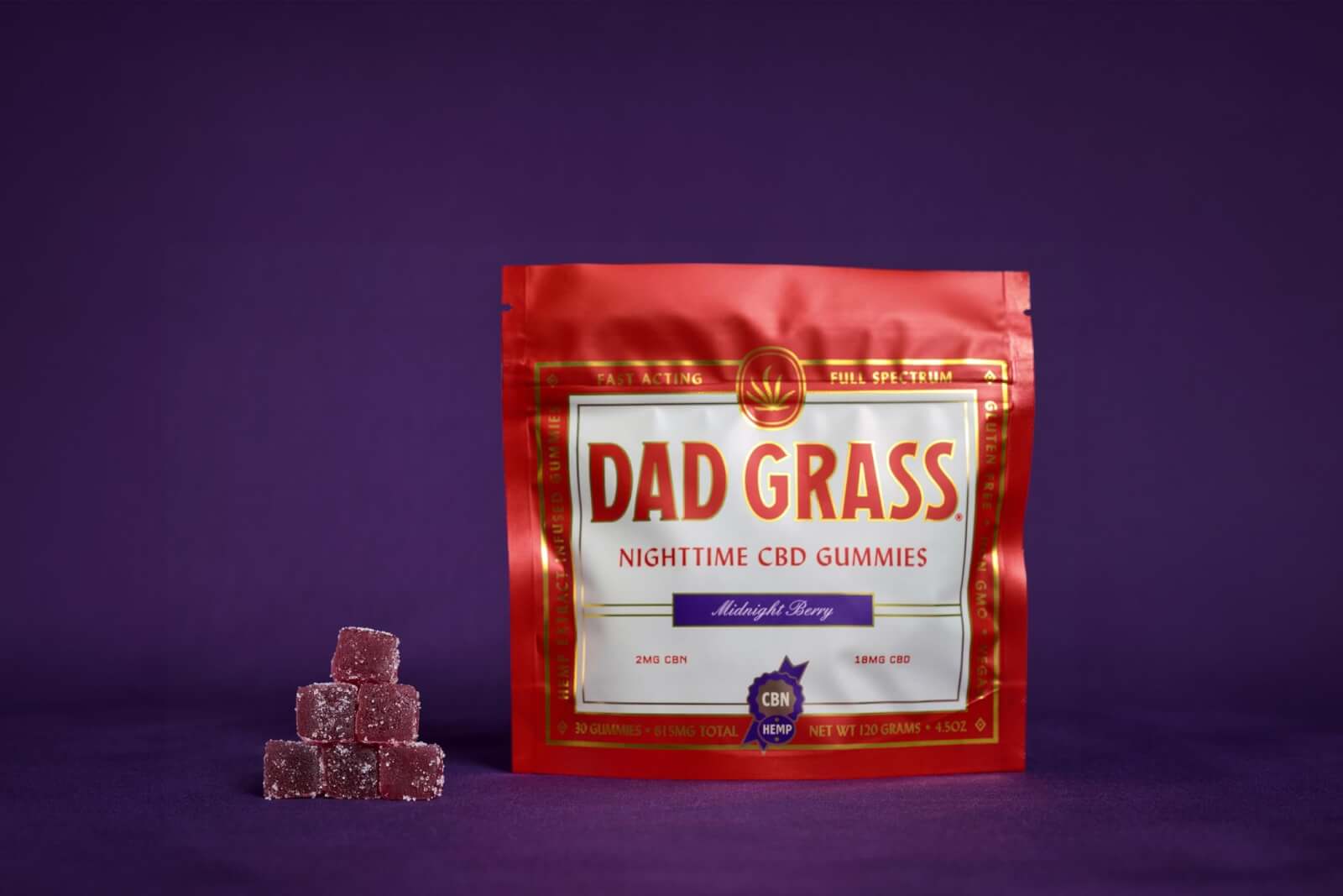 Image of Dad Grass Nighttime Formula CBD + CBN Gummies