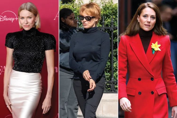 Black Turtlenecks Are Back ‘In,’ According to Naomi Watts, Kate Middleton, and More Stars — Get the Look Now
