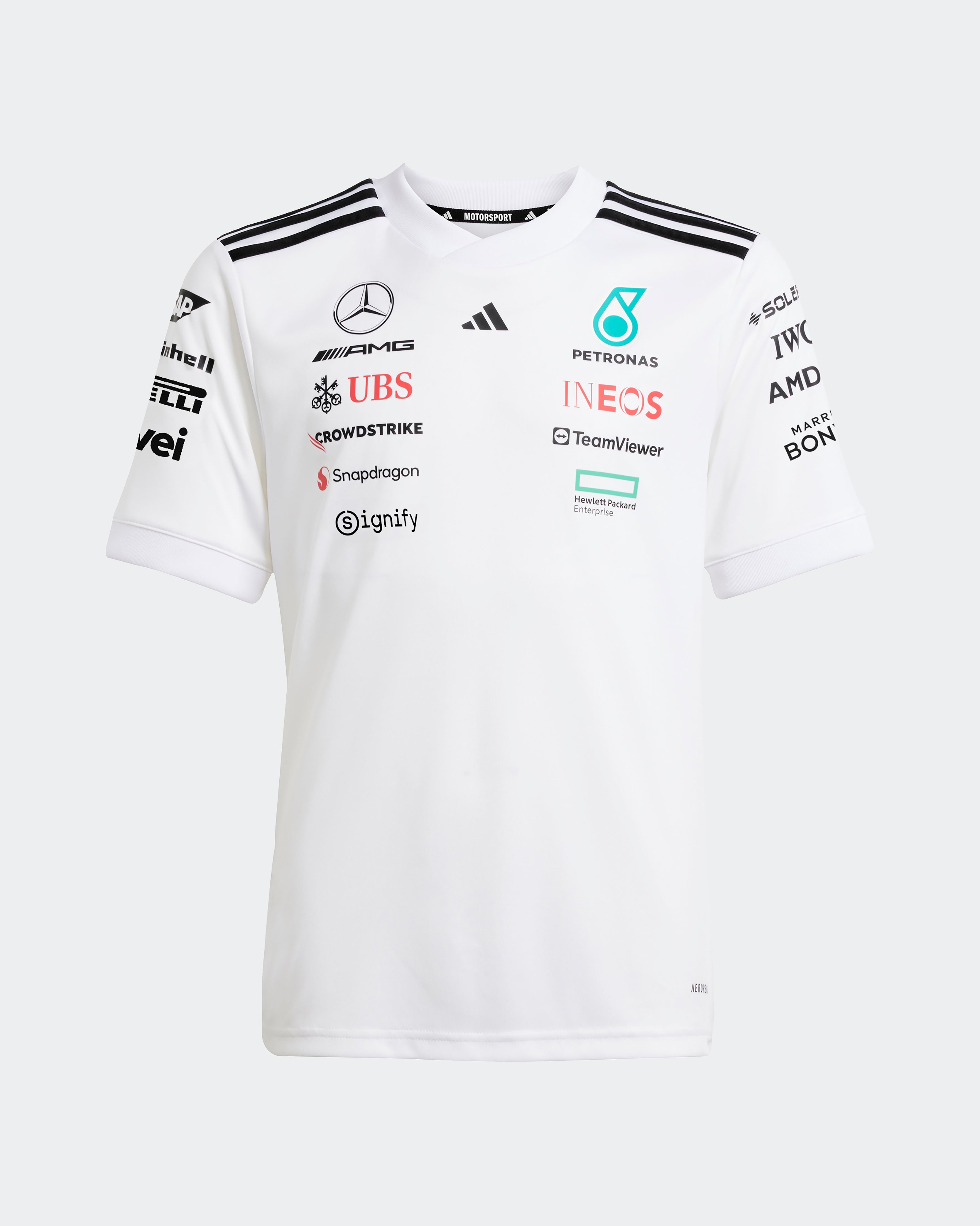 Image of Kids 2025 Team Driver Tee White