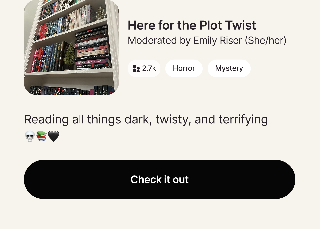 Here for the Plot Twist