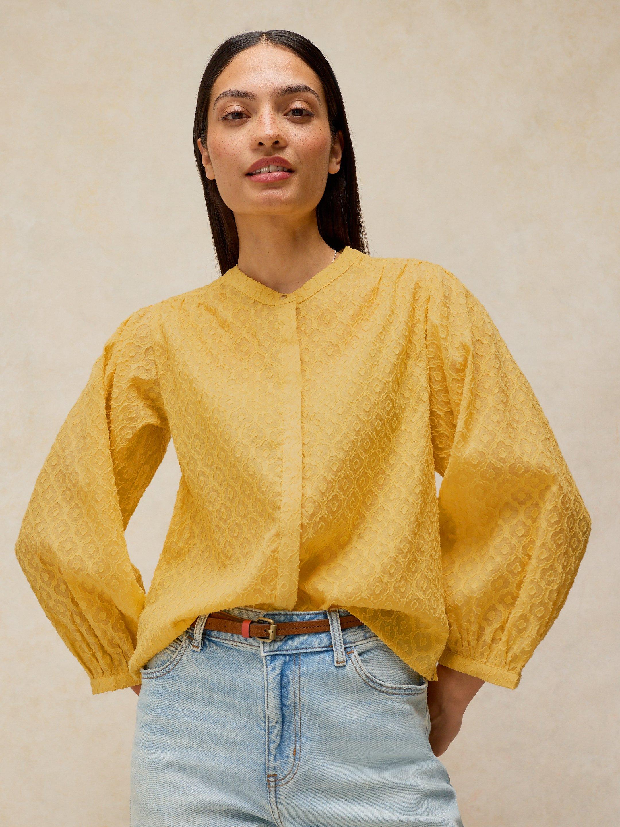 Shop Lana Jacquard Top