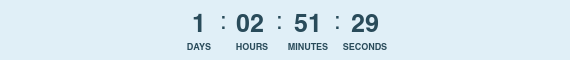 72 Hour Countdown Timer