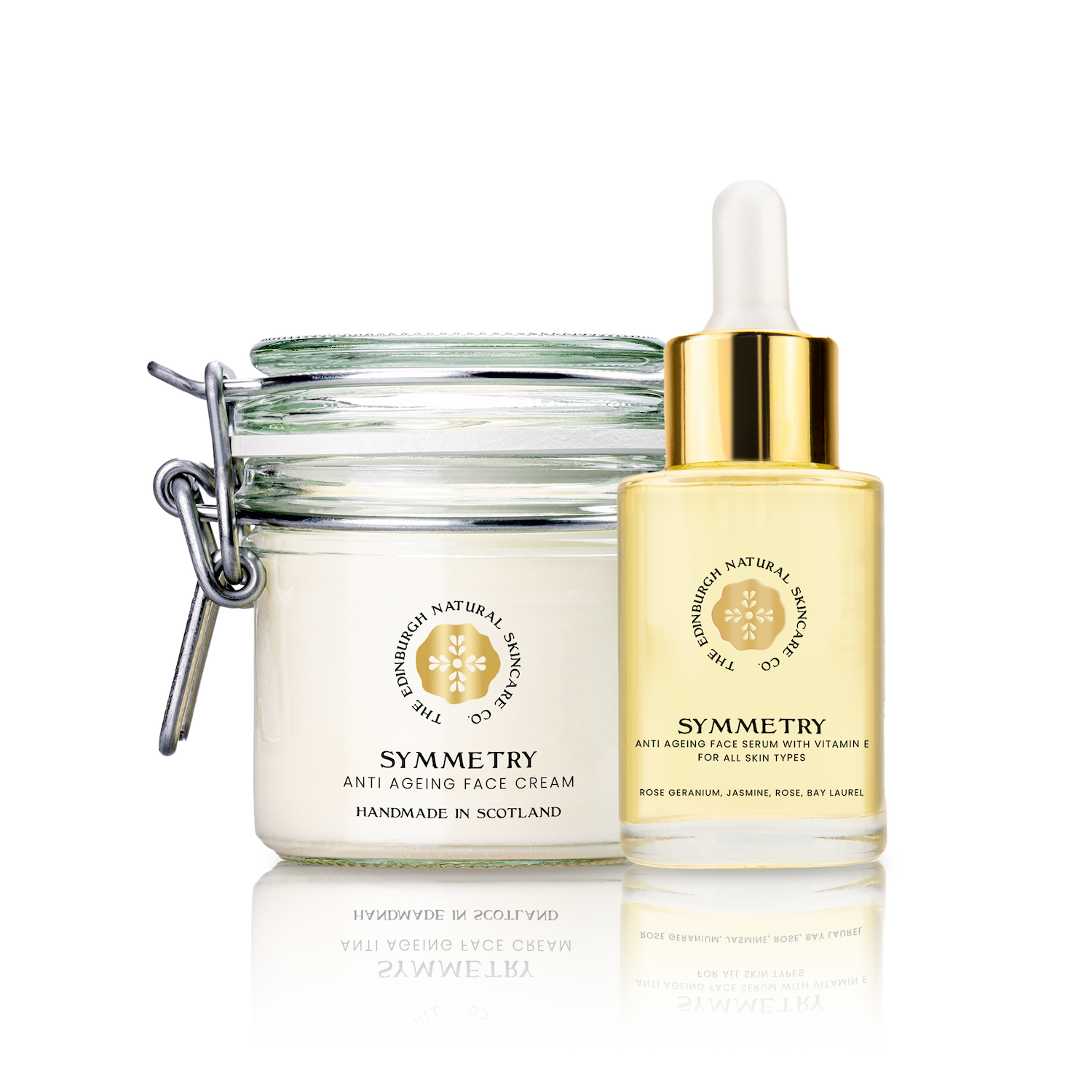 Image of Symmetry Anti-Ageing Face Cream And Face Serum Bundle