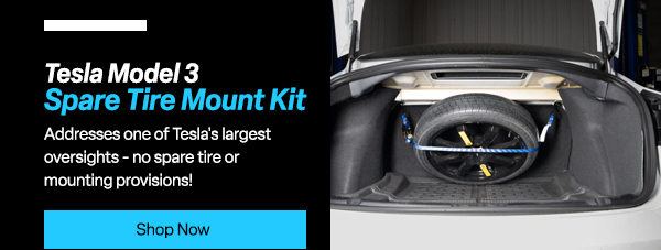 Tesla Model 3 Spare Tire Mount Kit