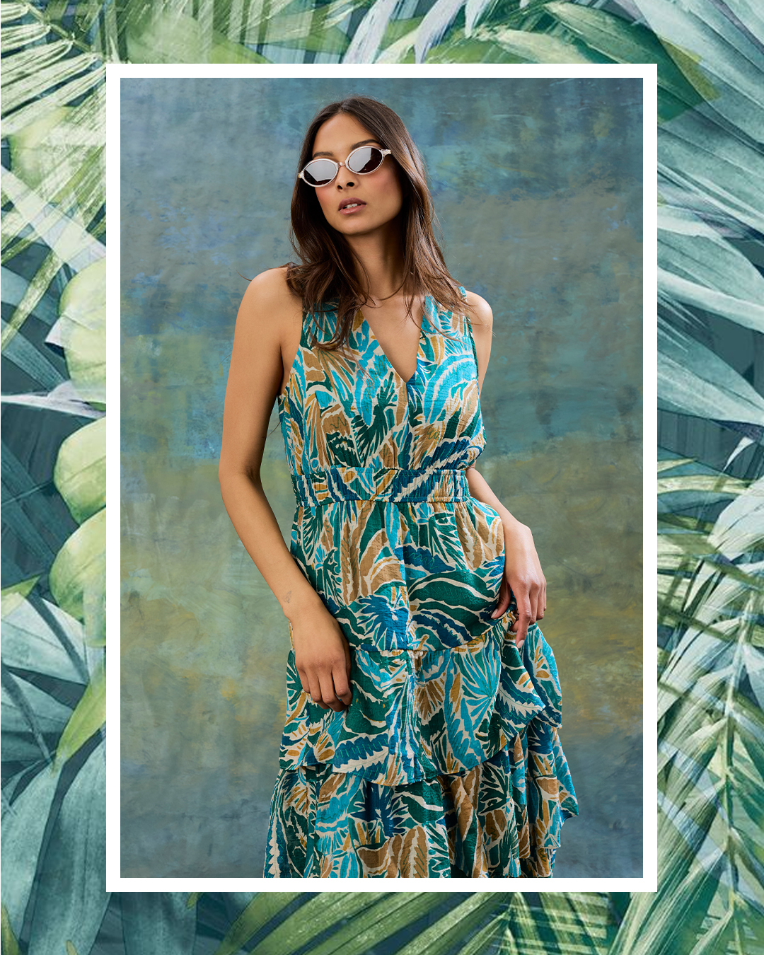 Bishop in Tropical Palms By The Good Journey
