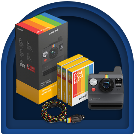 Polaroid Now Generation 3 i-Type Instant Camera Bundle
