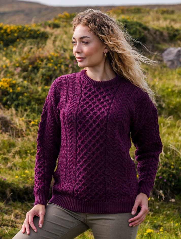 Merino Aran Sweater