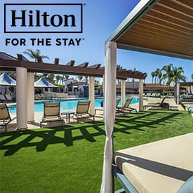 Hilton for the stay