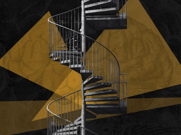 staircase in brain
