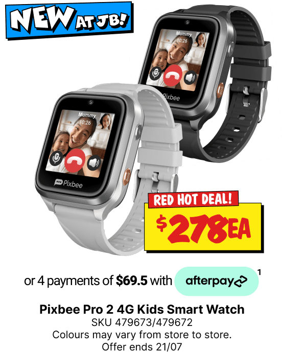 Pixbee Pro 2 4G Kids Smart Watch (Space Grey)