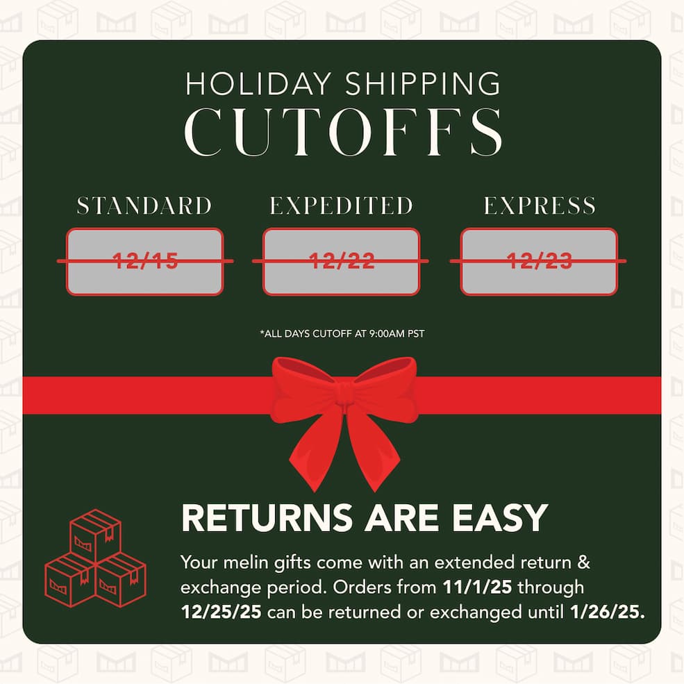 Holiday Shipping Cutoffs