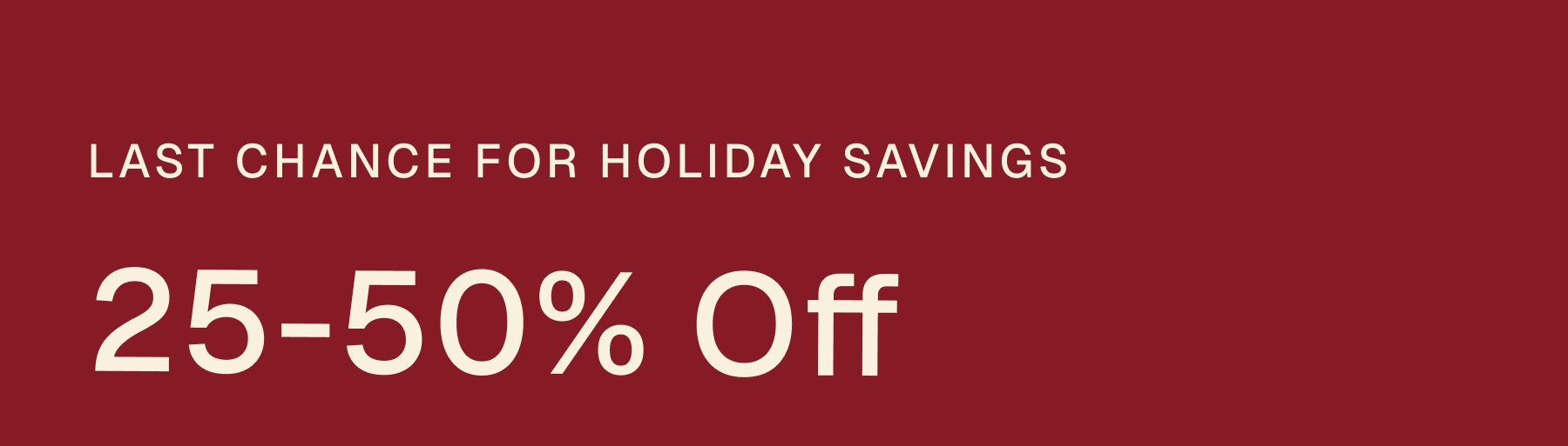 BLack friday deals start early Up to 50% Off