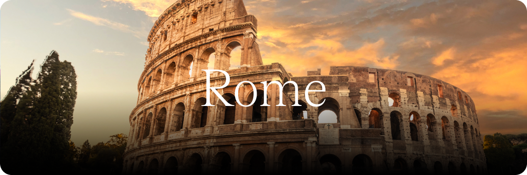 The Colosseum in Rome.