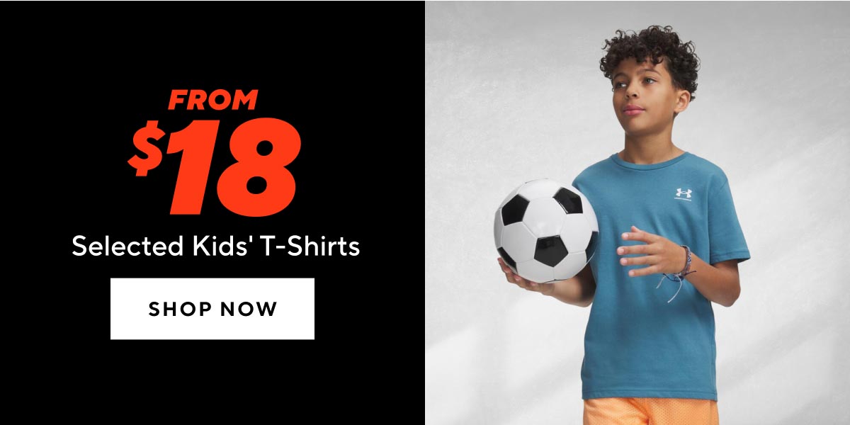 From $18 Selected Kids' T-Shirts