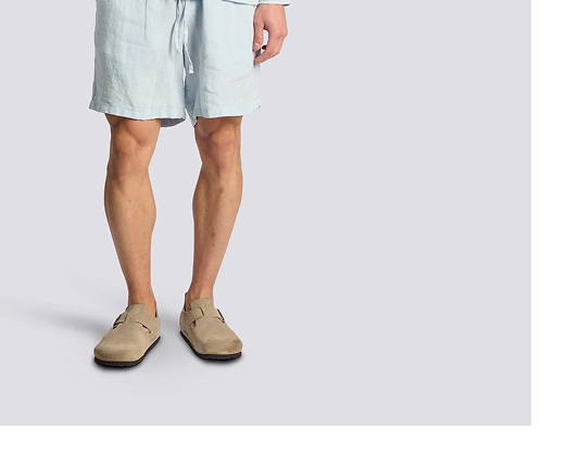 Sky Linen Leisure Short