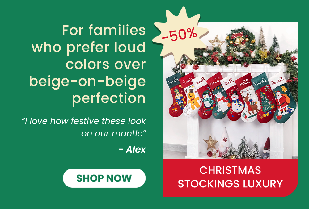 CHRISTMAS STOCKINGS LUXURY