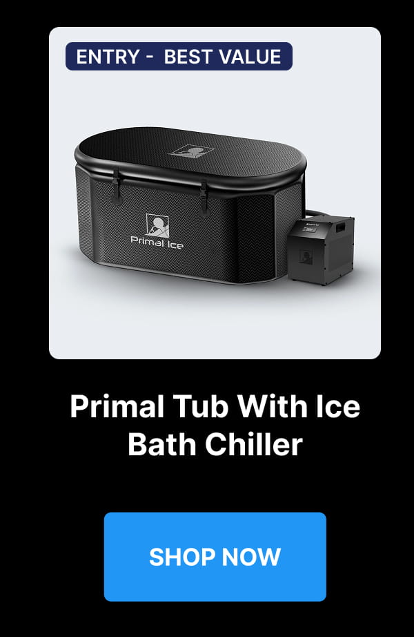 Primal Tub With Ice Bath Chiller