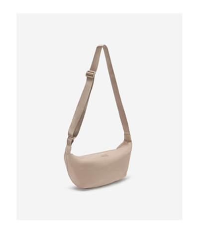 Nylon Medium Crescent Bag