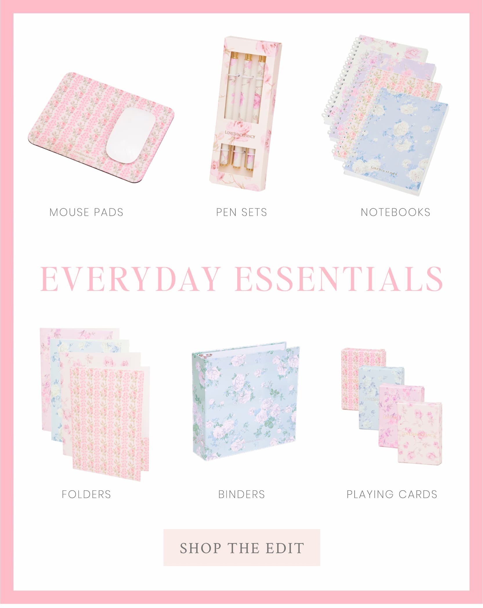 Everyday Essentials <SHOP THE EDIT>