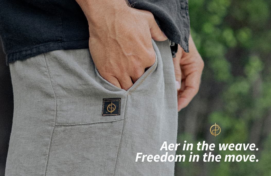 Shop The Aer Linen Pant