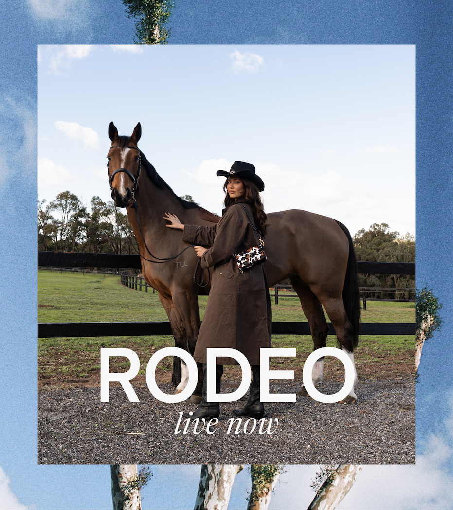 Alf the Label's Rodeo Collection is out now. 
