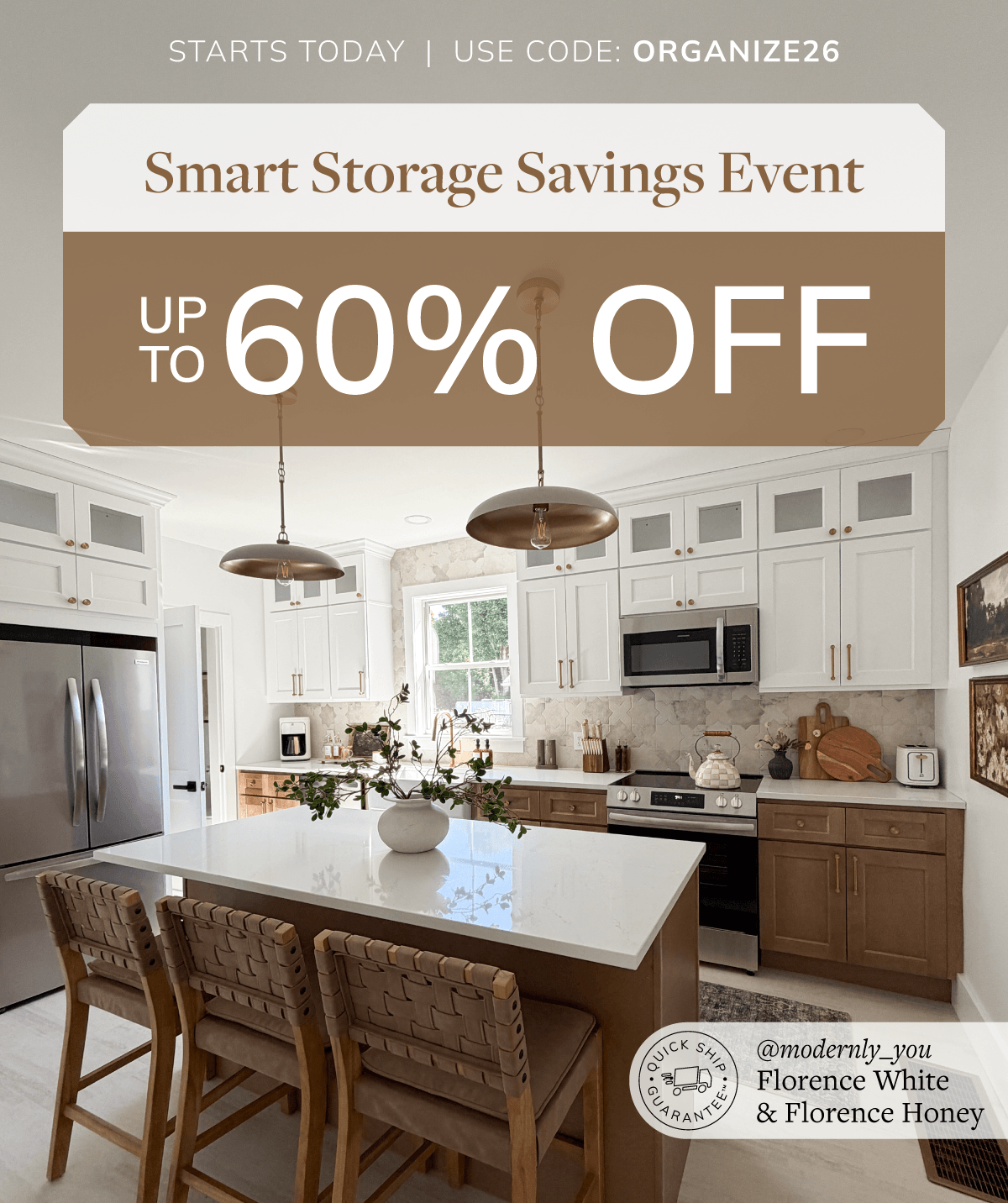 Smart Storage Savings Event - Up to 60% Off