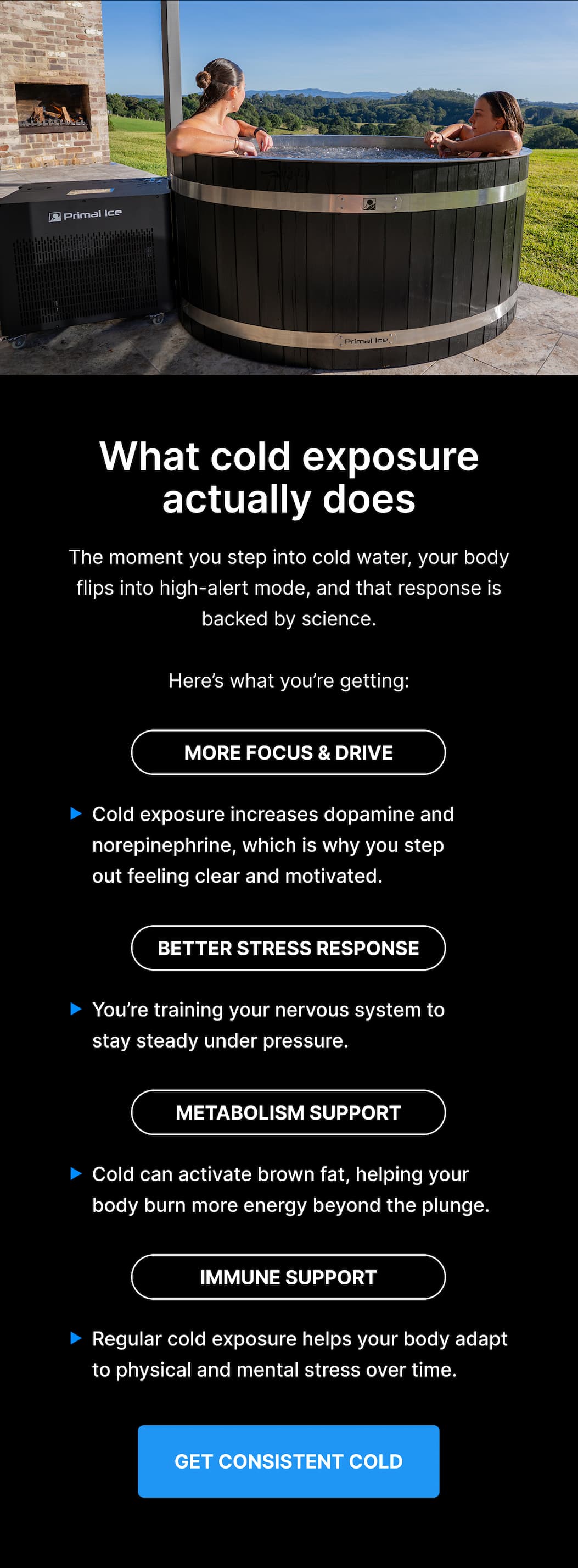 Get Consistent Cold