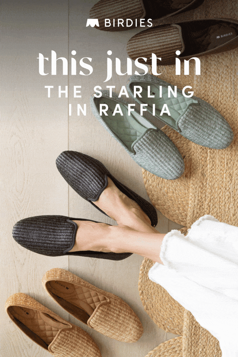 this just in: THE STARLING IN RAFFIA