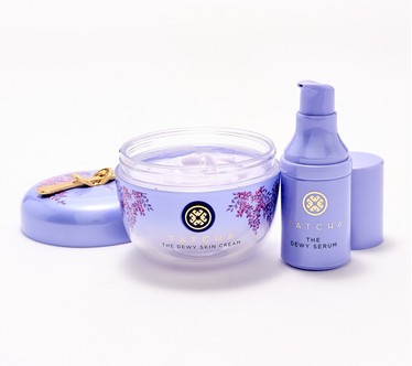 TATCHA Jumbo Dewy Skin Cream & Travel Dewy Serum
