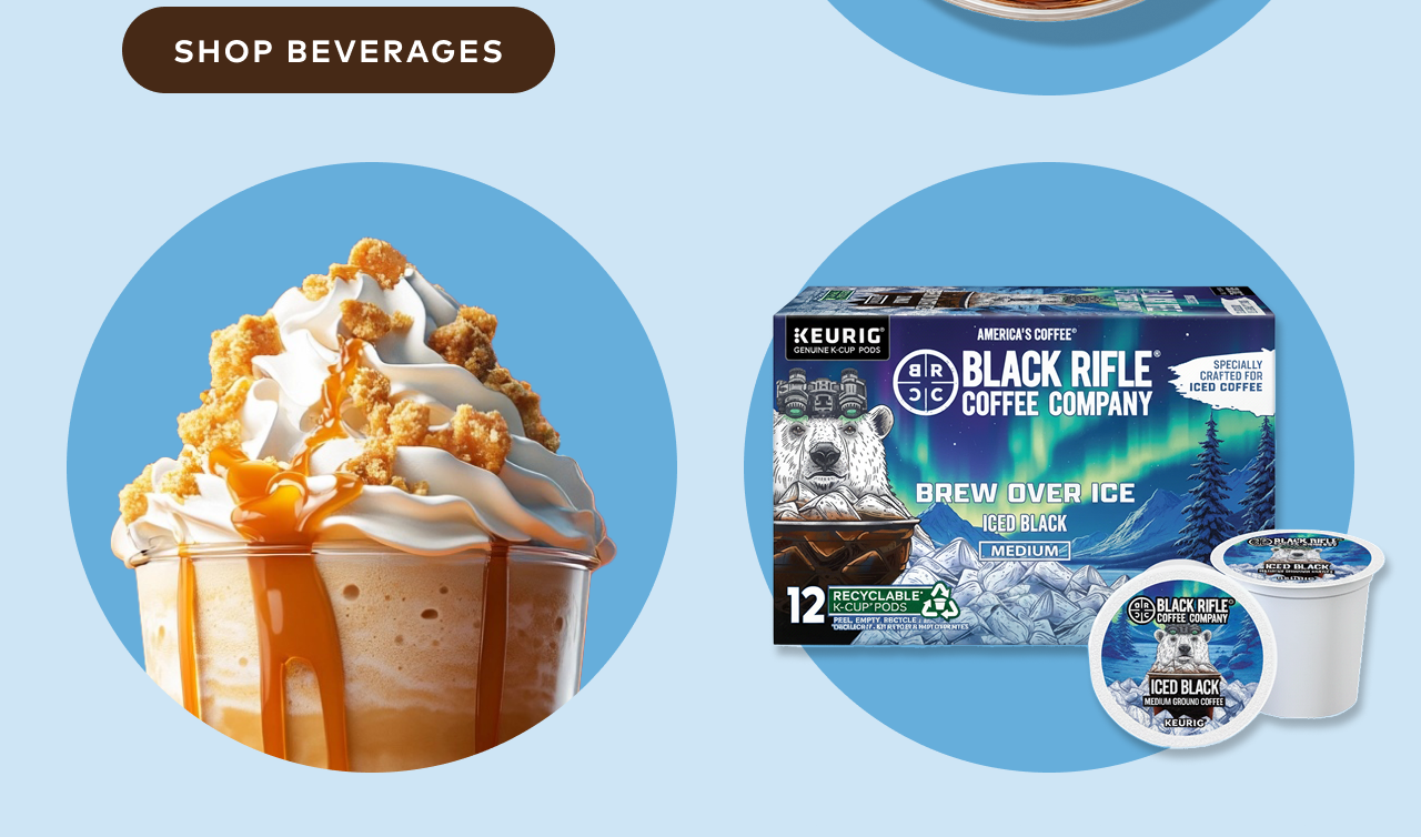 40% off iced beverages with code ICEDBEV40