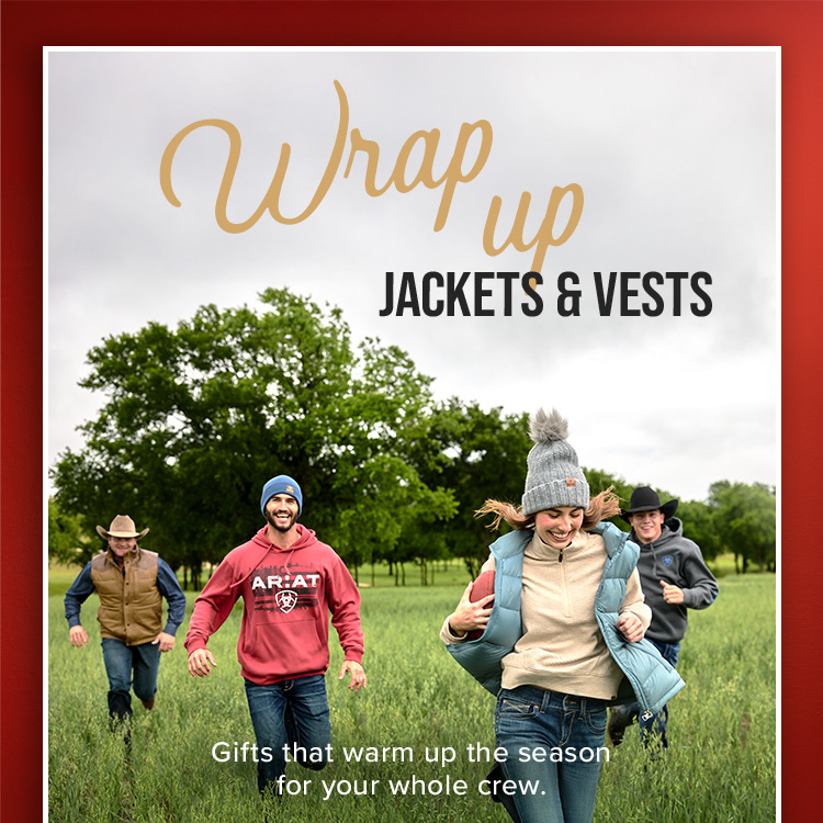 'WRAP UP JACKETS AND VESTS