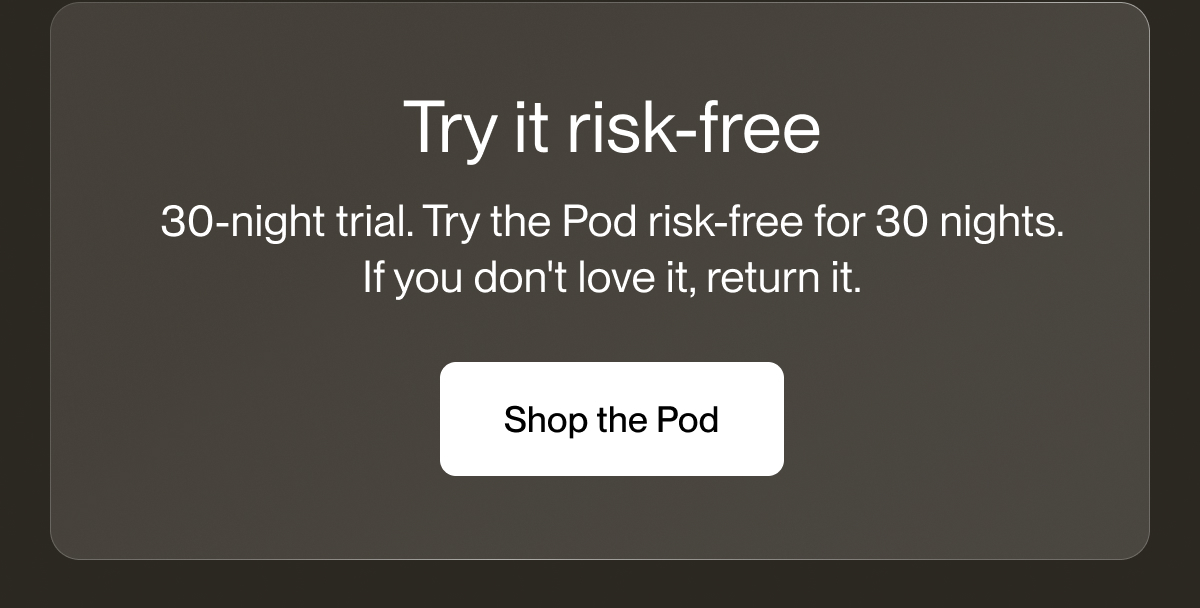 Try it risk-free