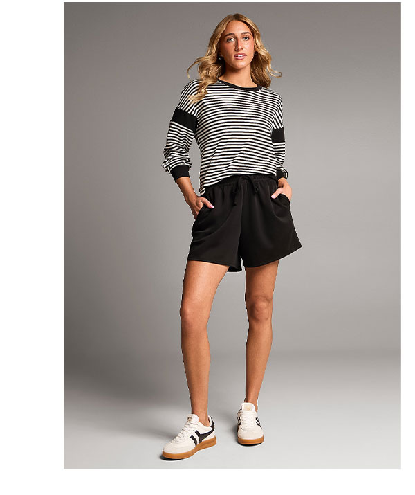 Solid Knit Short