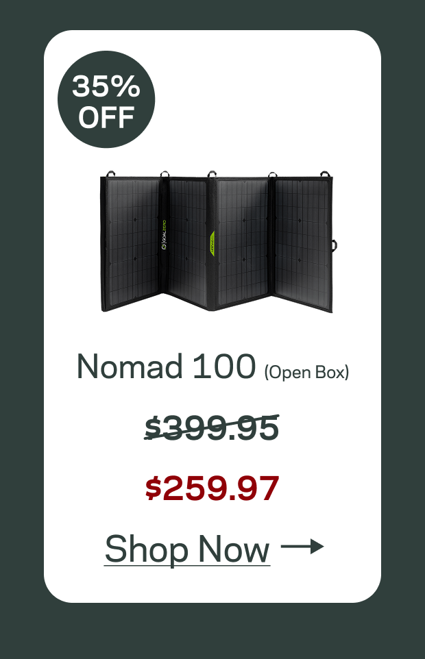 Nomad 100 35% off